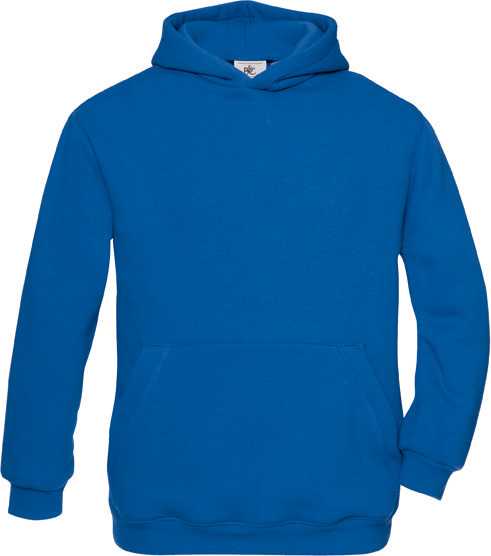 Sudadera capucha niños Royal Blue