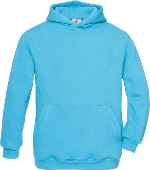 Sudadera capucha niños Very Turquoise