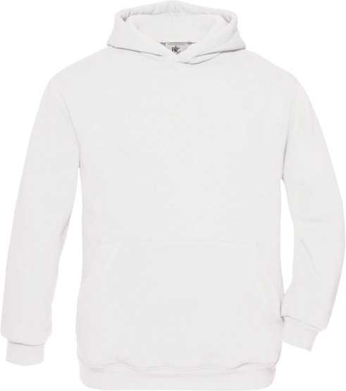 Sudadera capucha niños White