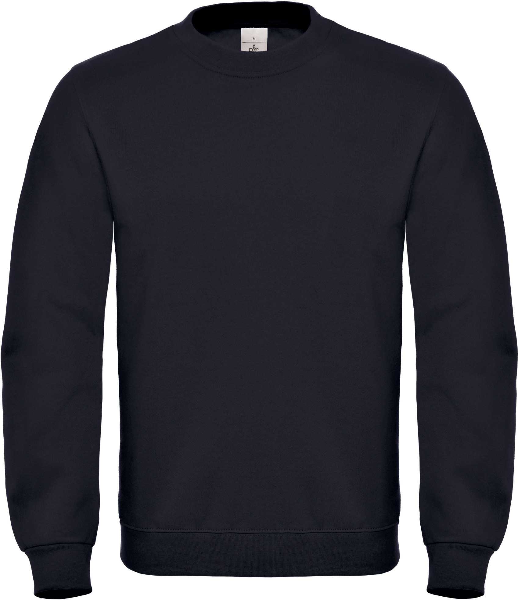 ID.002 Sudadera cuello redondo Black