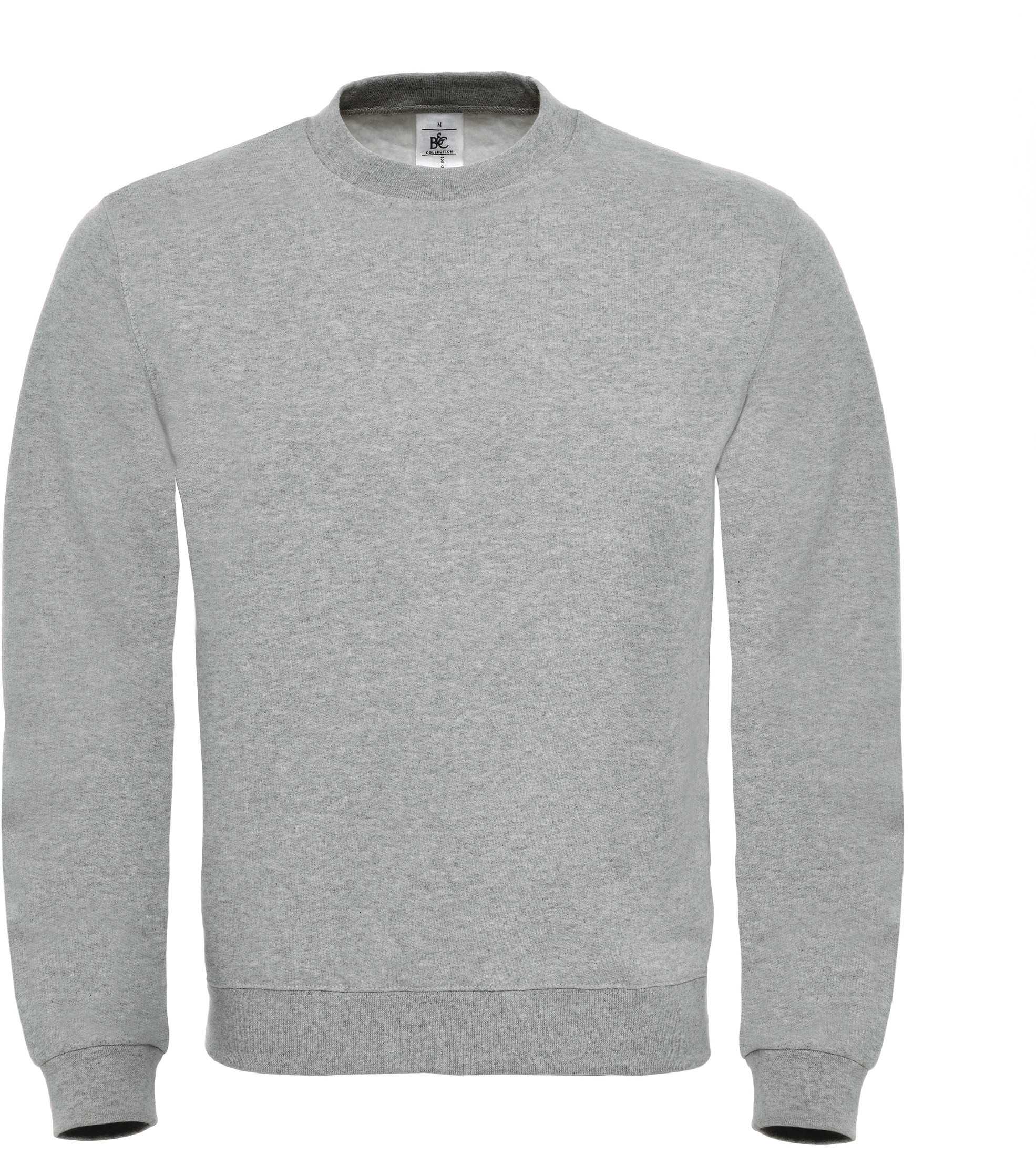ID.002 Sudadera cuello redondo Heather Grey