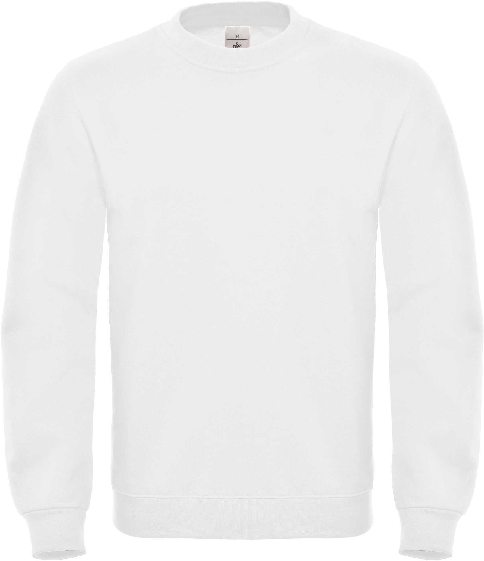 ID.002 Sudadera cuello redondo White