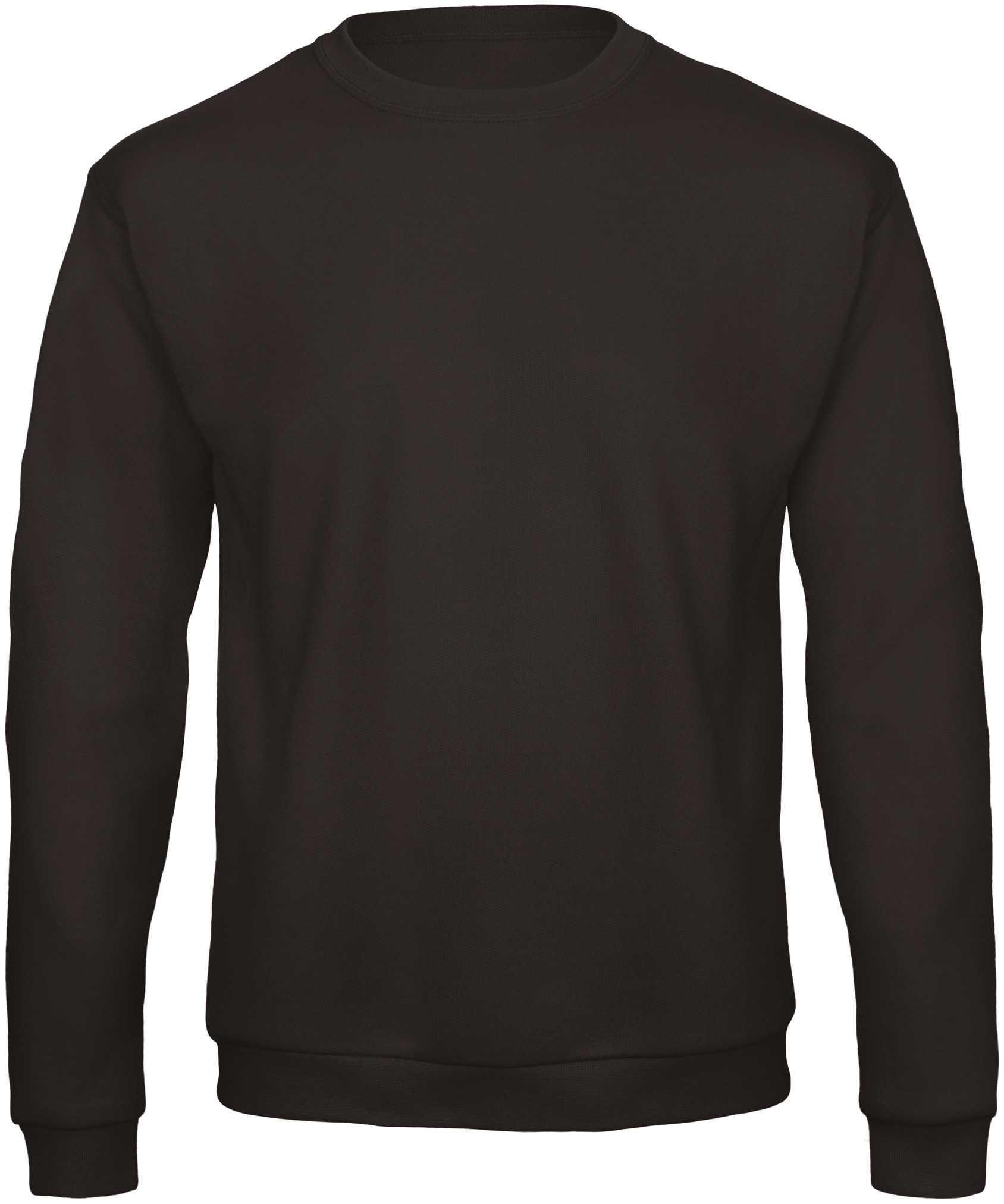 ID.202 Sudadera cuello redondo Black