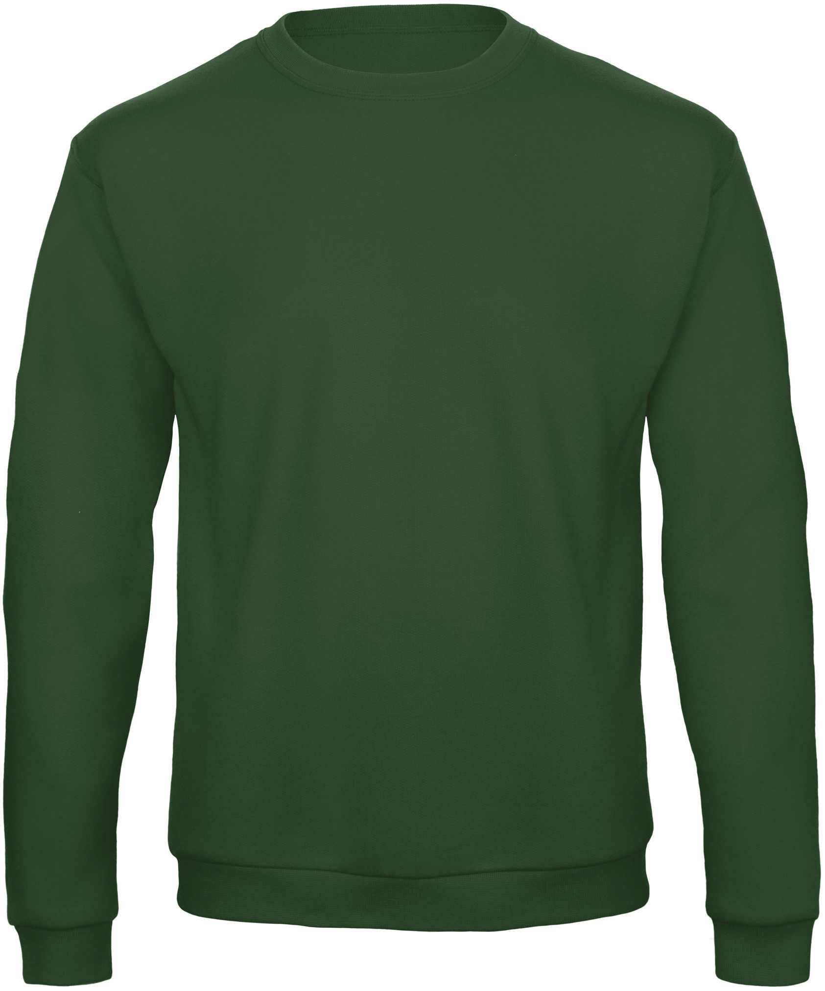 ID.202 Sudadera cuello redondo Bottle Green