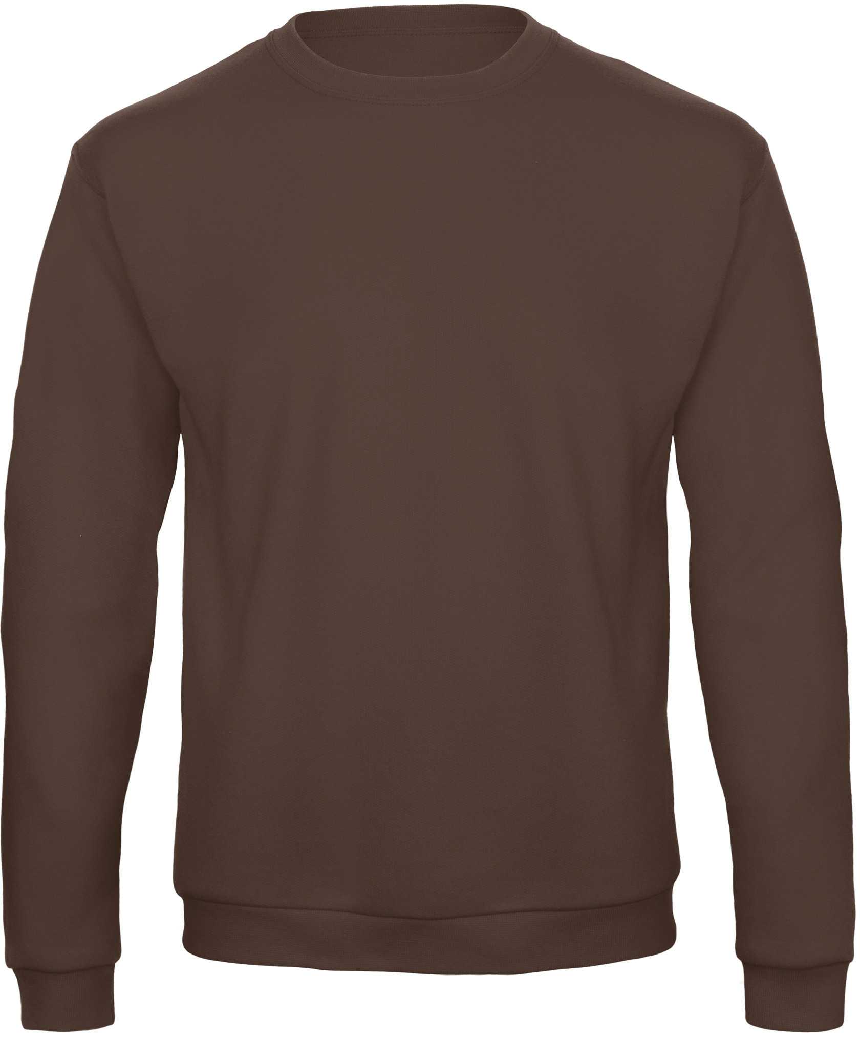 ID.202 Sudadera cuello redondo Brown