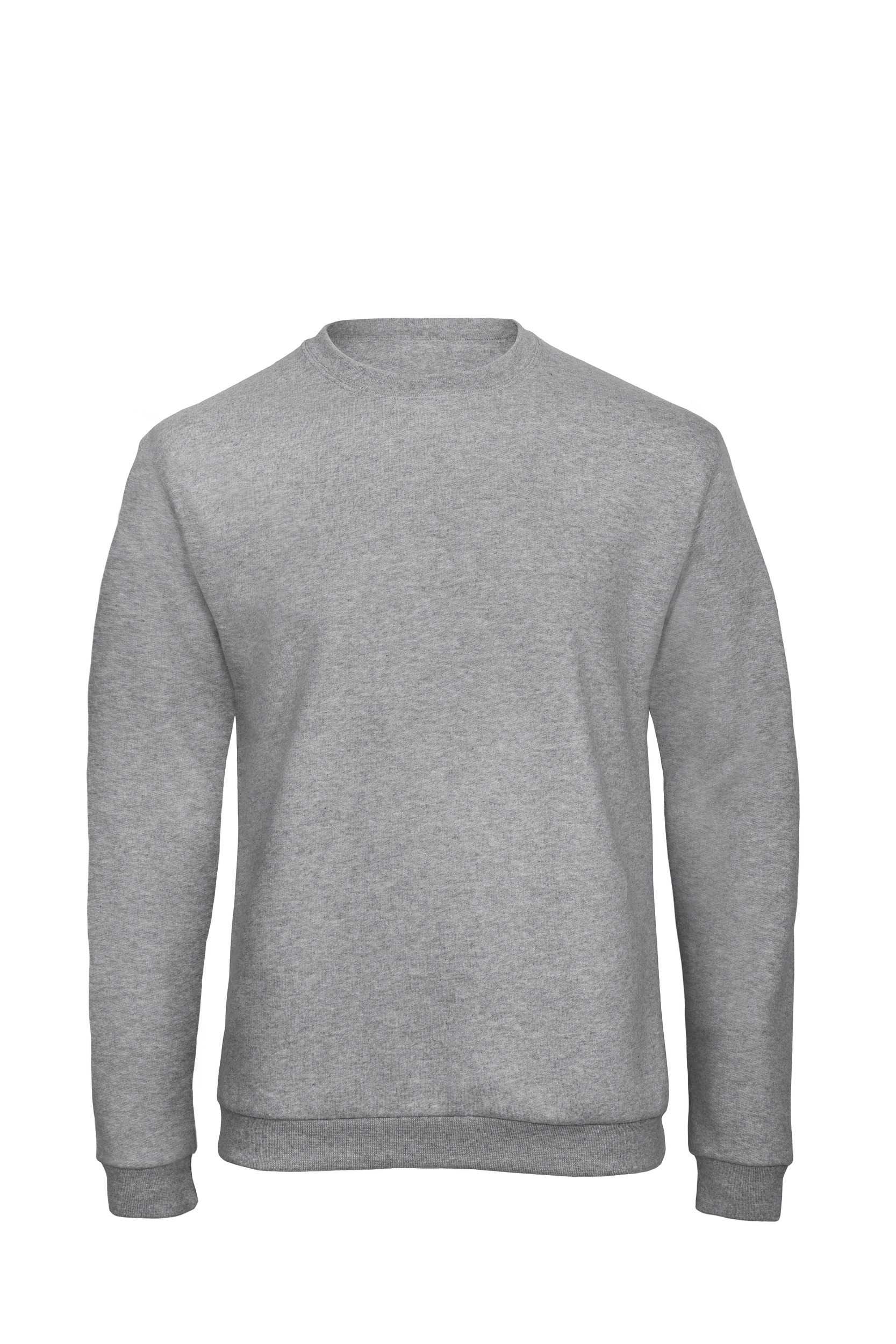 ID.202 Sudadera cuello redondo Heather Grey