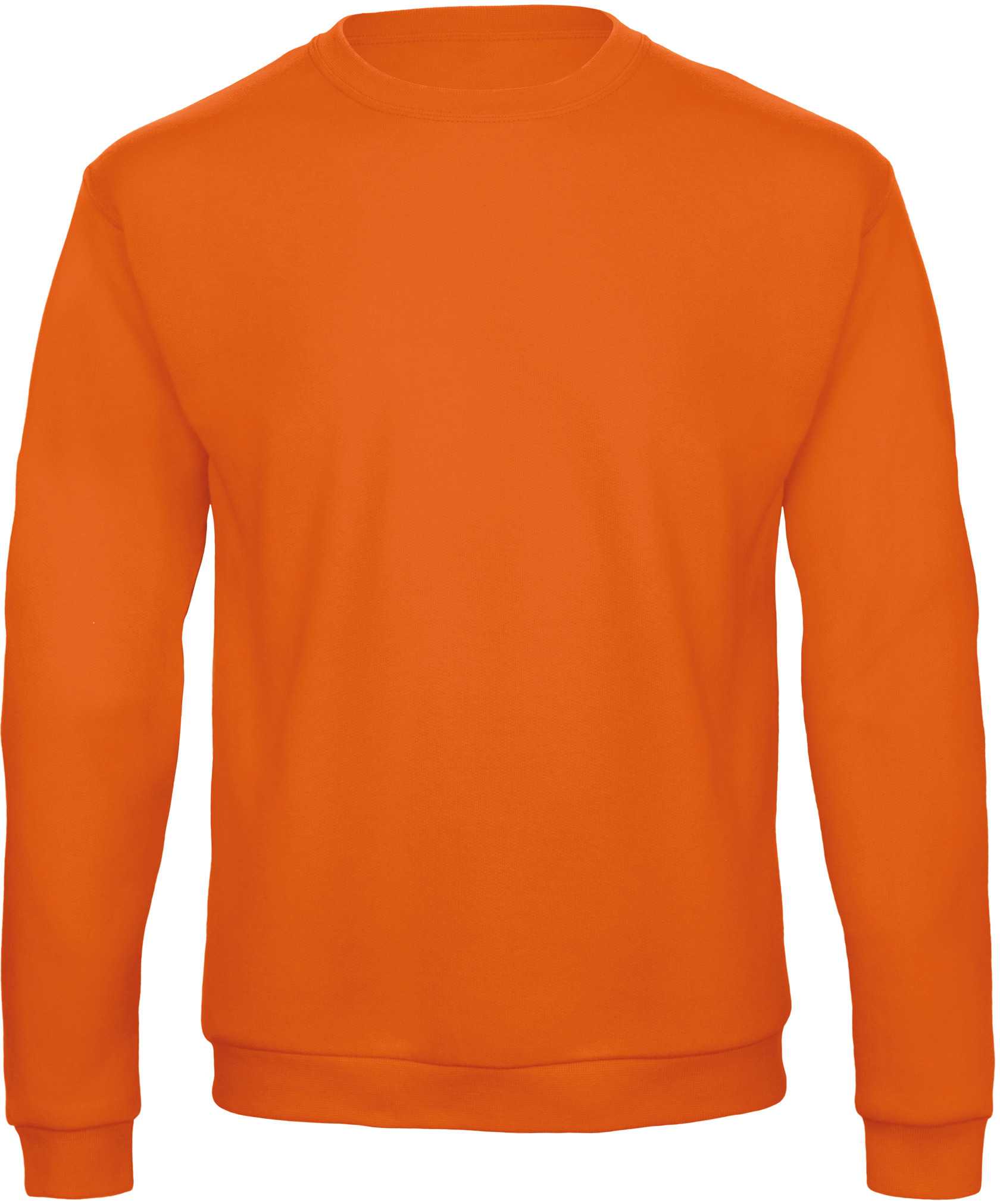 ID.202 Sudadera cuello redondo Pumpkin Orange