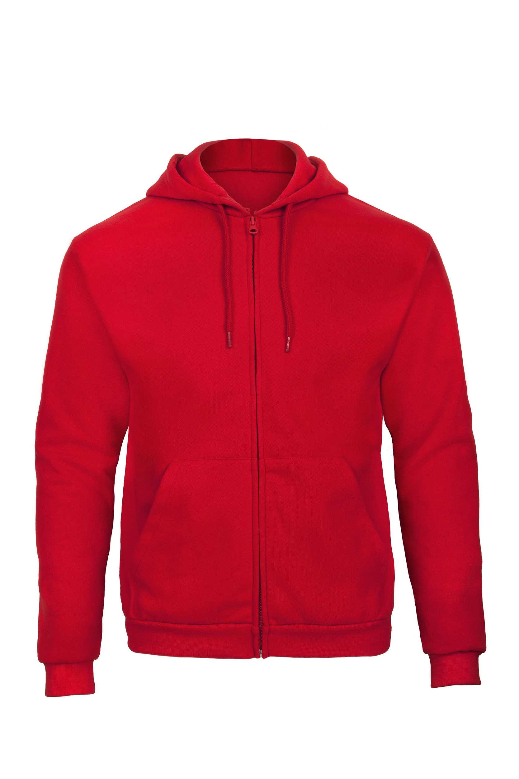 ID.205 Sudadera capucha y cremallera Red
