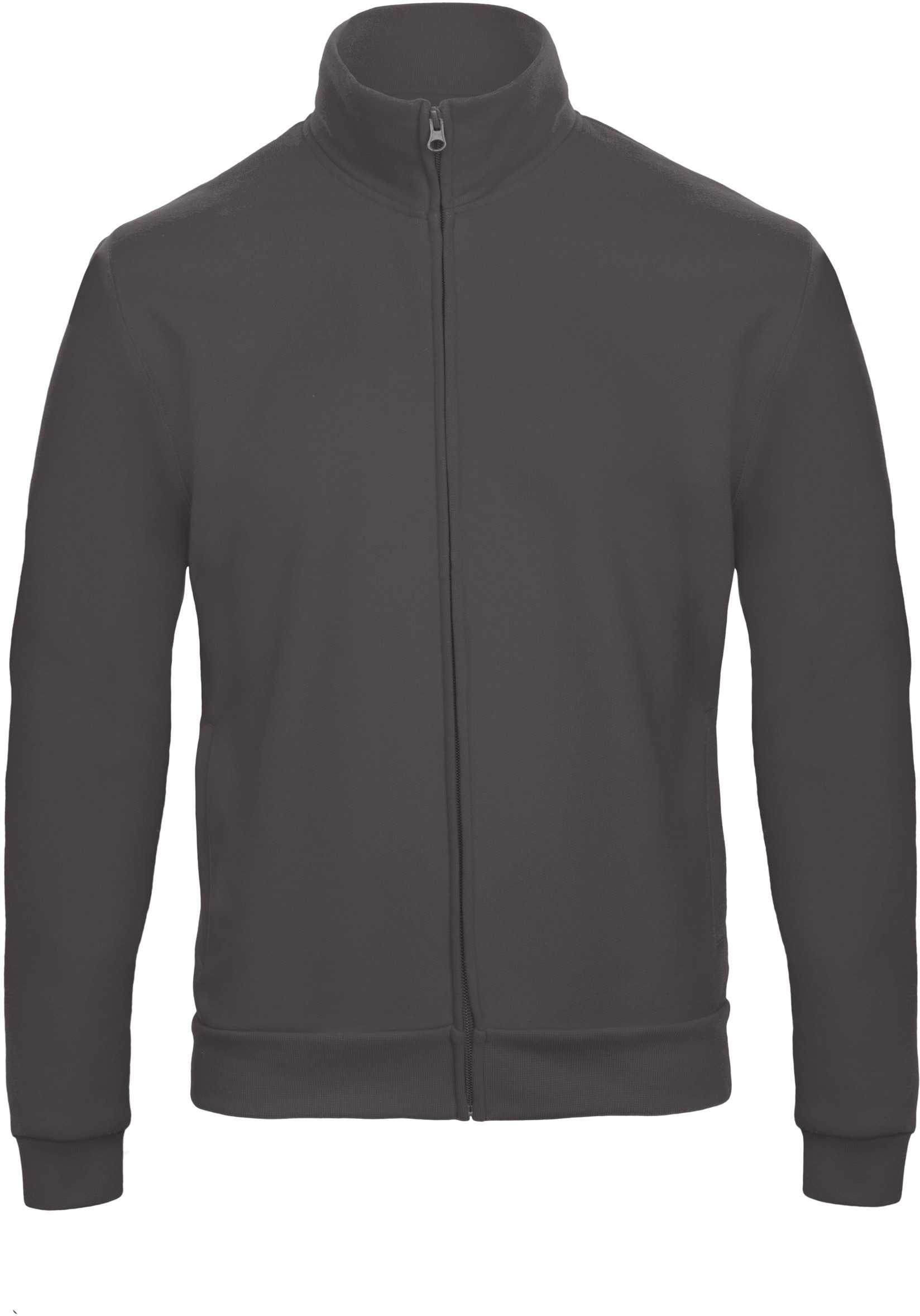 ID.206 Chaqueta de felpa con cremallera Anthracite