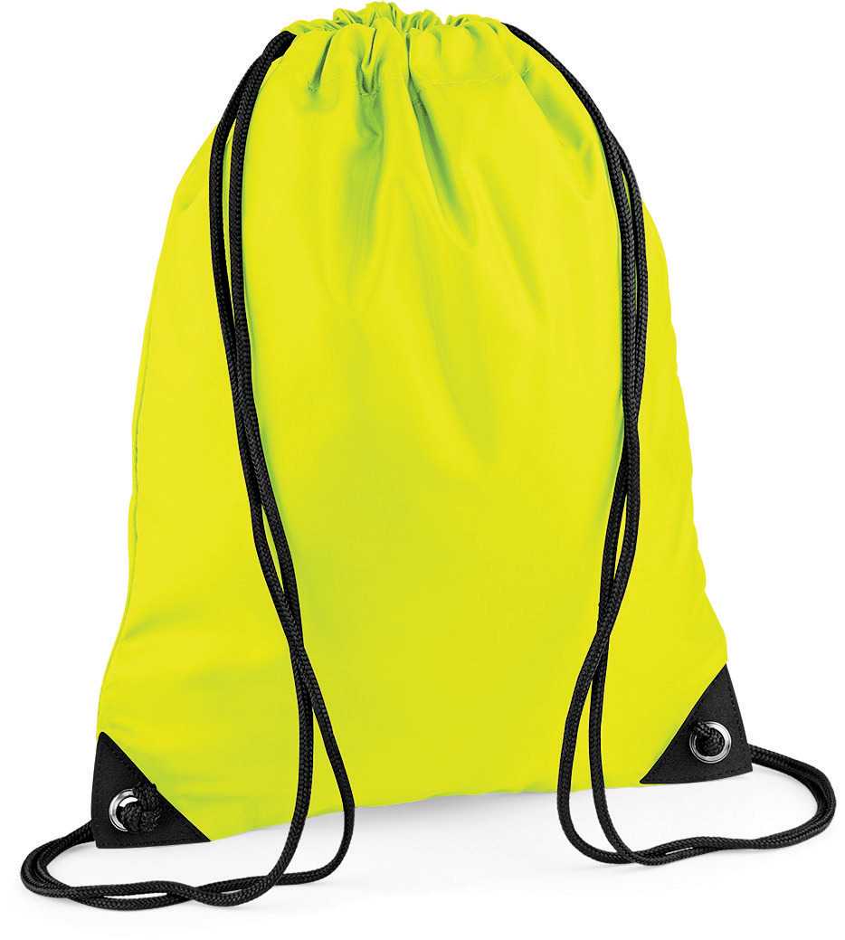Mochila cordones Premium Fluorescent Yellow