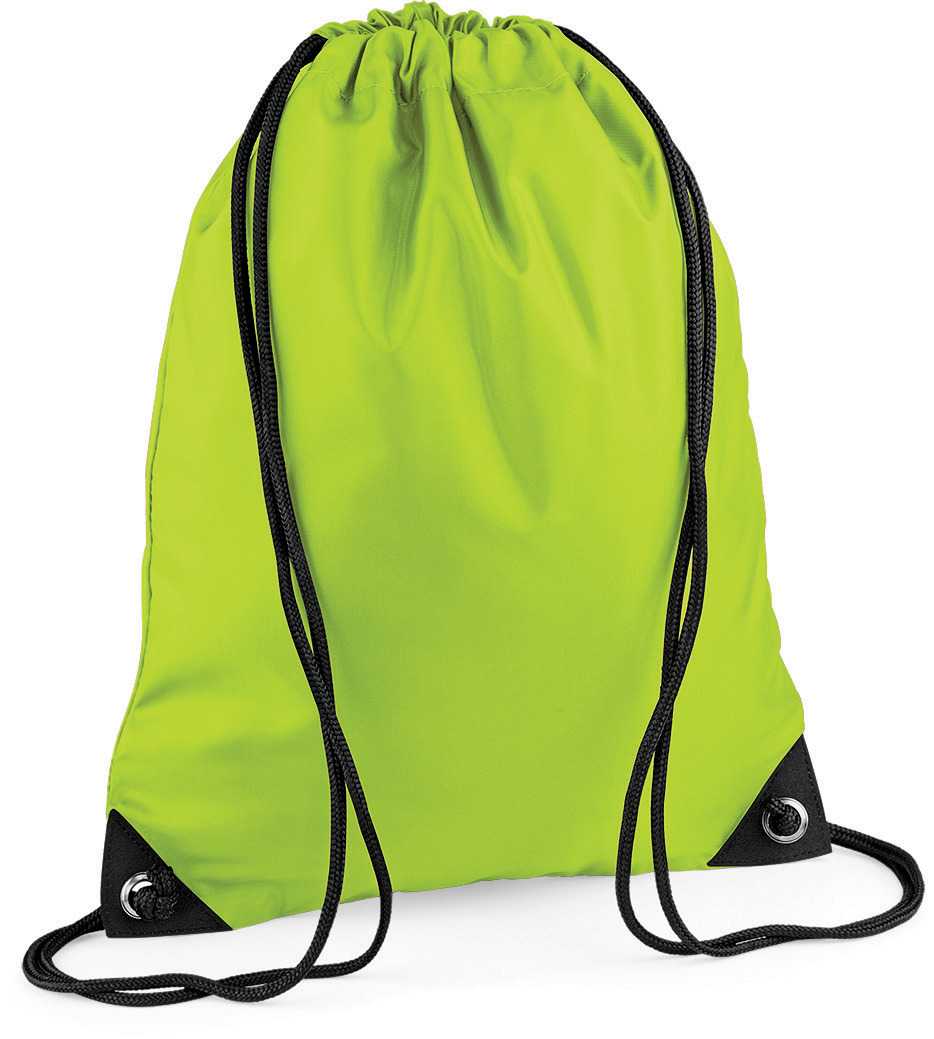 Mochila cordones Premium Lime Green