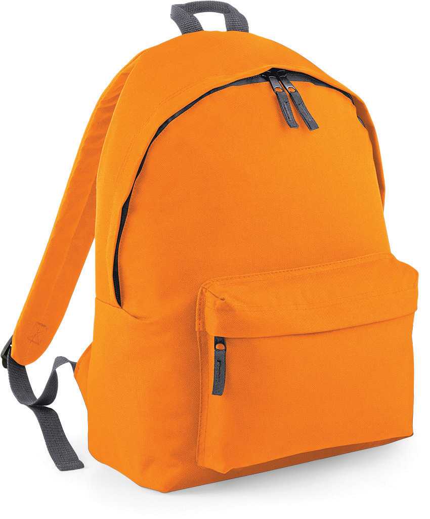 Mochila Original Fashion Orange / Graphite Grey
