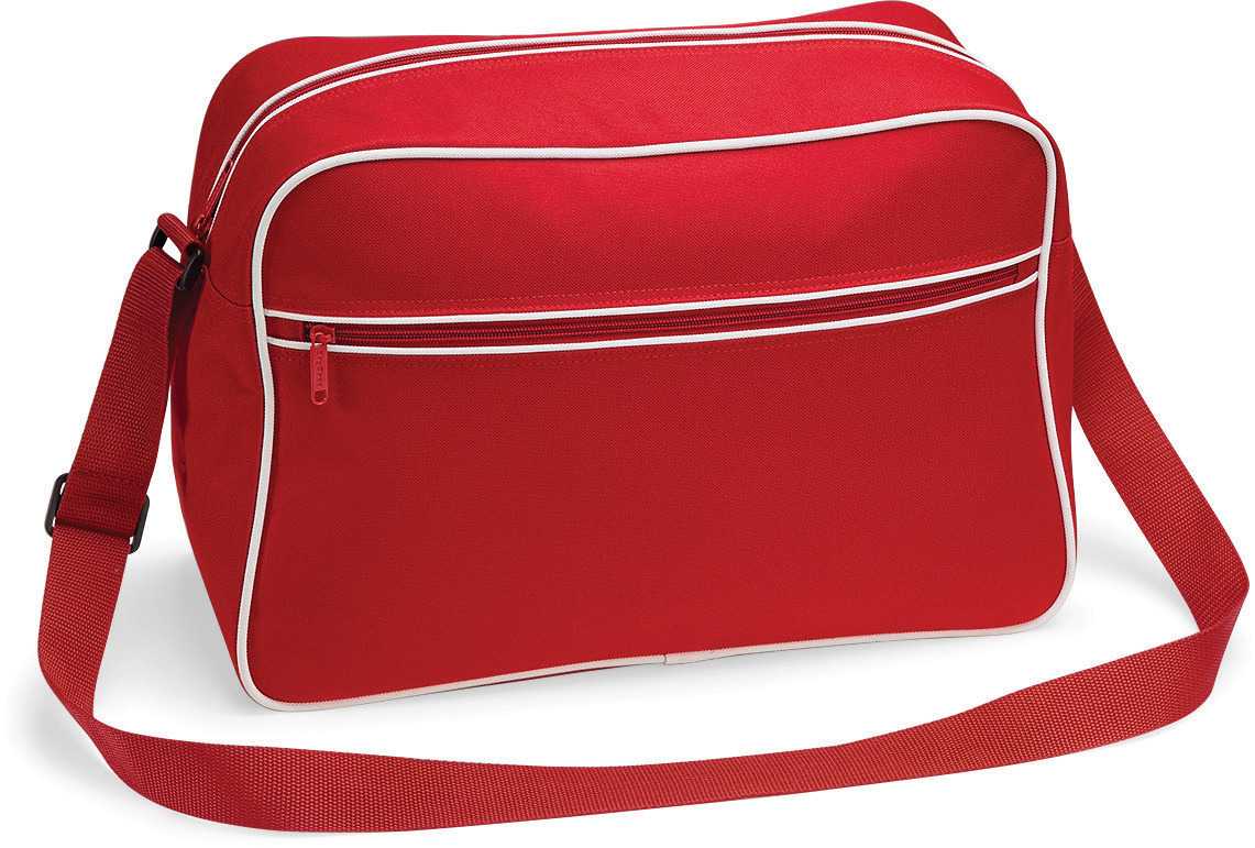 Bolsa Retro con bandolera Classic Red / White