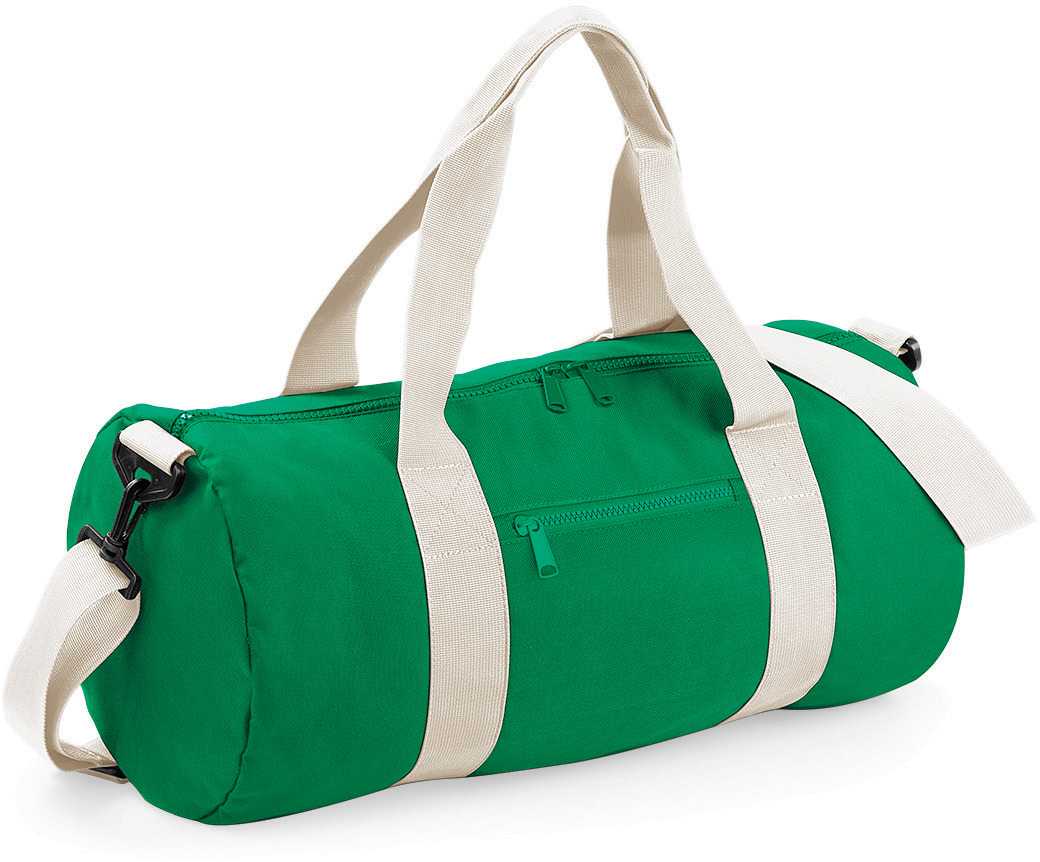 Bolsa Original Barril Kelly Green / Off White
