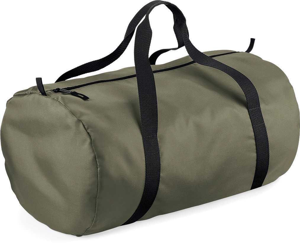 Bolsa barril plegable Olive Green / Black