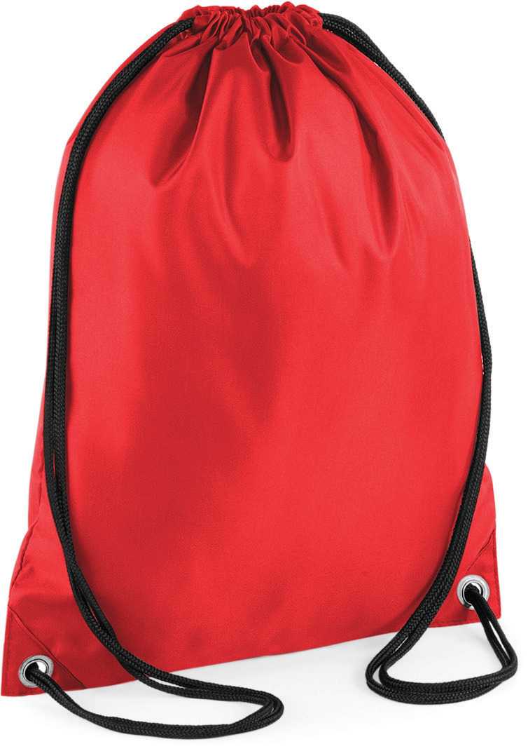 Mochila con cordones Budget Red