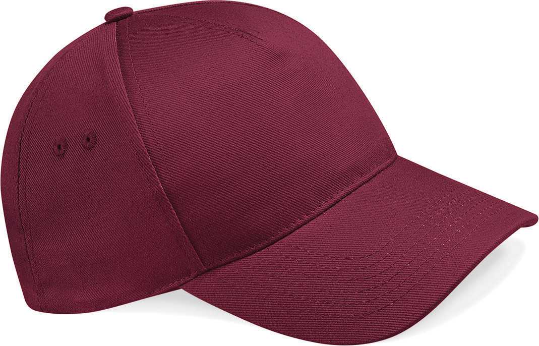 Gorra Ultimate - 5 paneles Burgundy