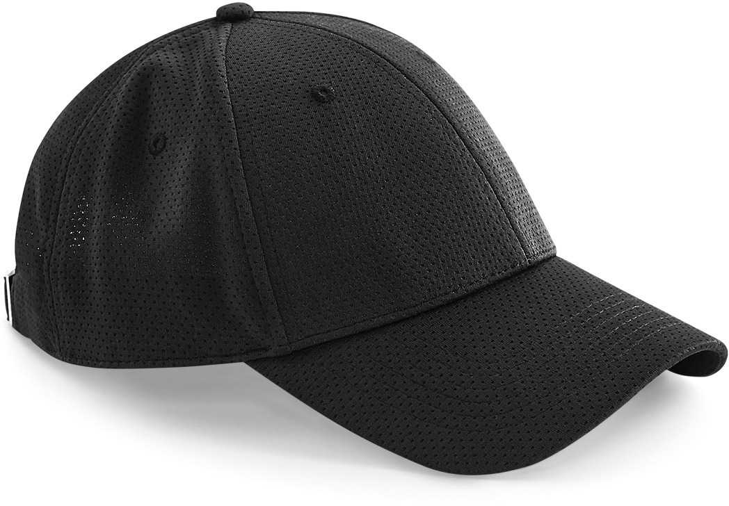Gorra Rejilla - 6 paneles Black