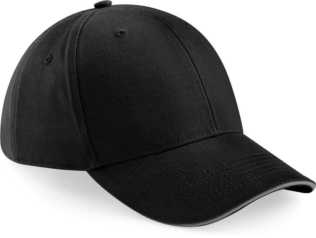 Gorra Athleisure - 6 paneles Black / Graphite Grey