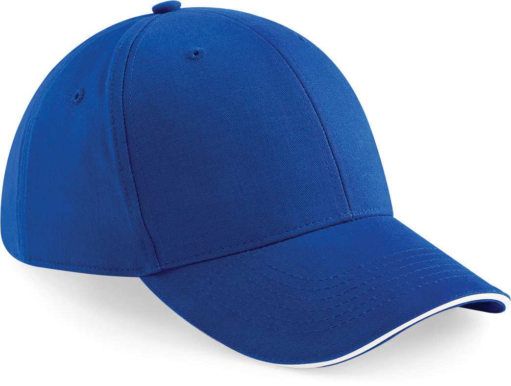 Gorra Athleisure - 6 paneles Bright Royal / White