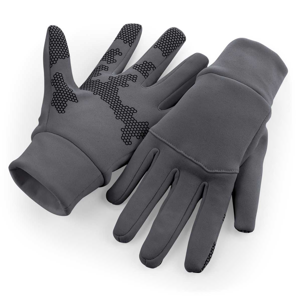 Guantes deporte Softshell Graphite Grey