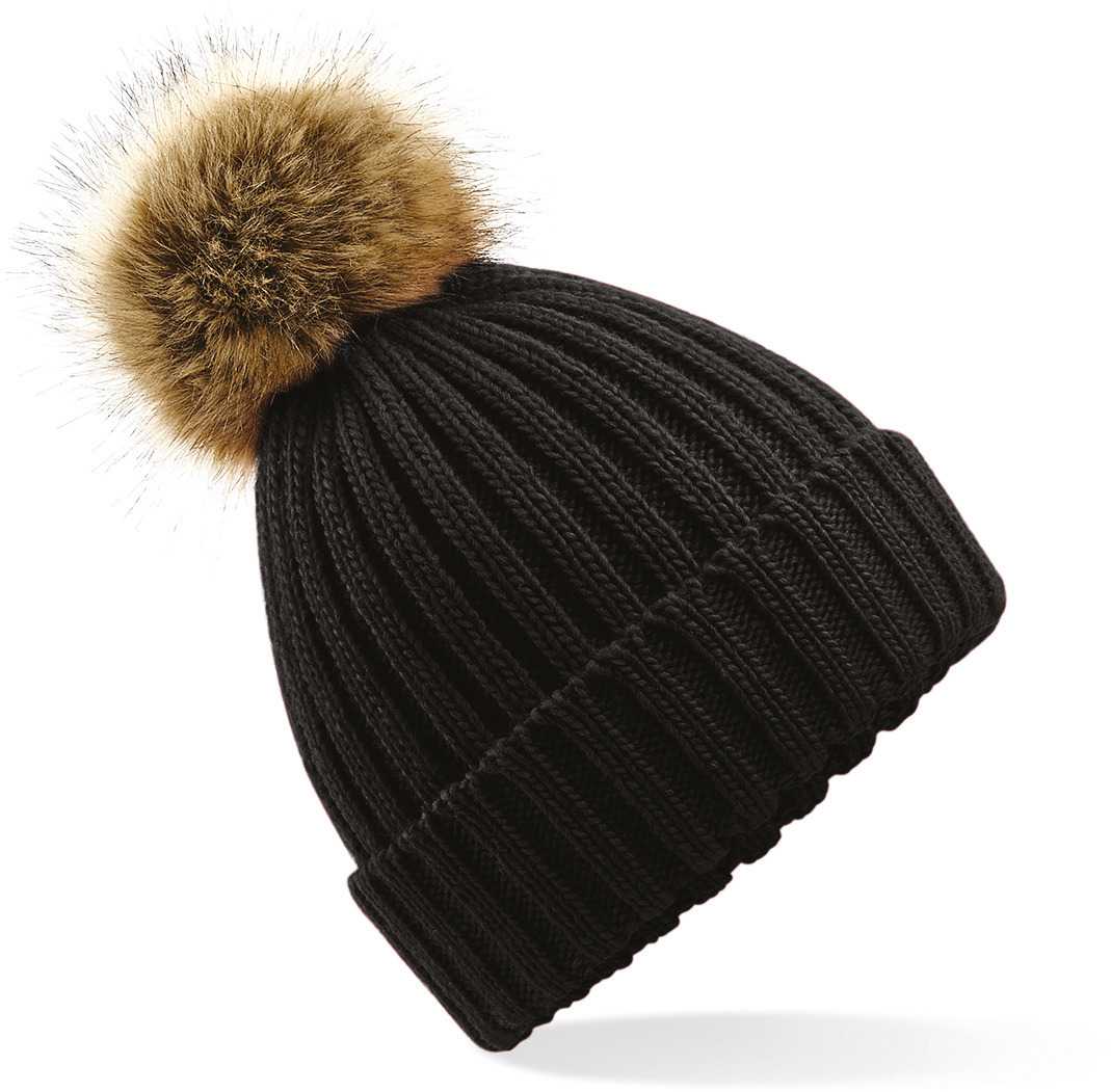 Gorro con Pompón Black
