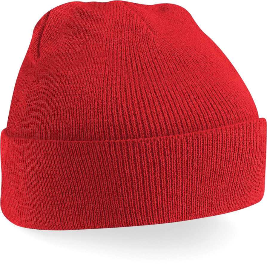 Gorro Original - borde vuelto Bright Red
