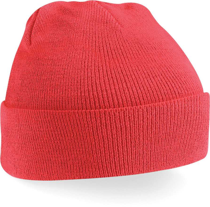 Gorro Original - borde vuelto Coral