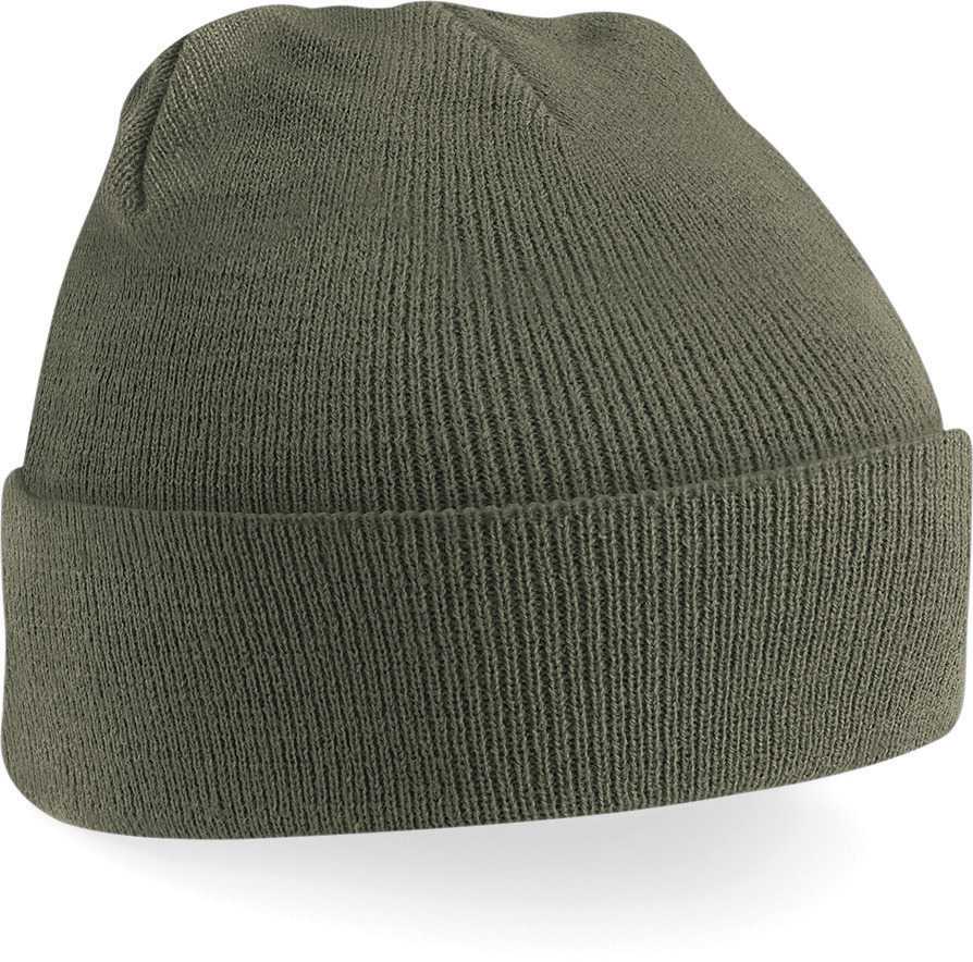 Gorro Original - borde vuelto Olive Green