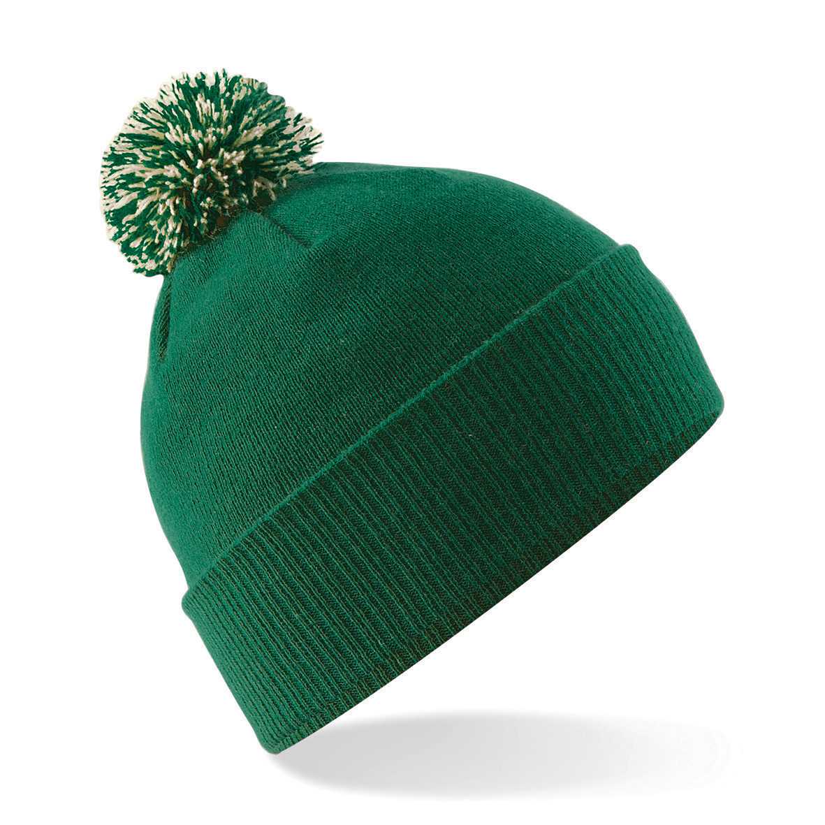 Gorro Snowstar® Bottle Green / Off White