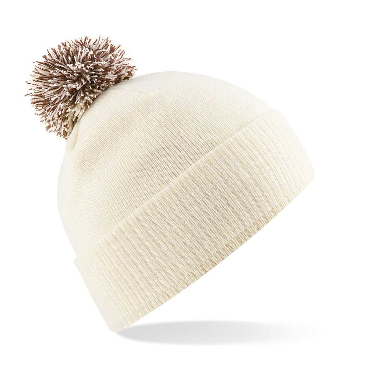 Gorro Snowstar® Off White / Mocha