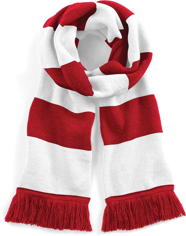 Bufanda Stadium a rayas Classic Red / White