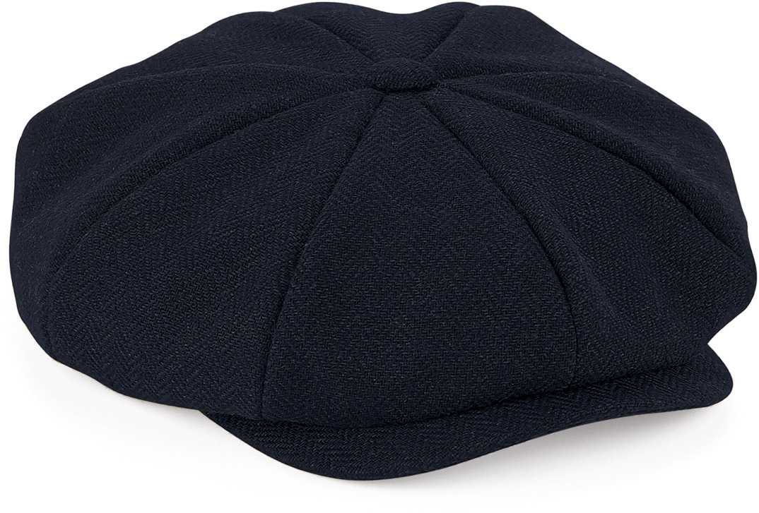 Gorra Bakerboy "Heritage" Navy Herringbone