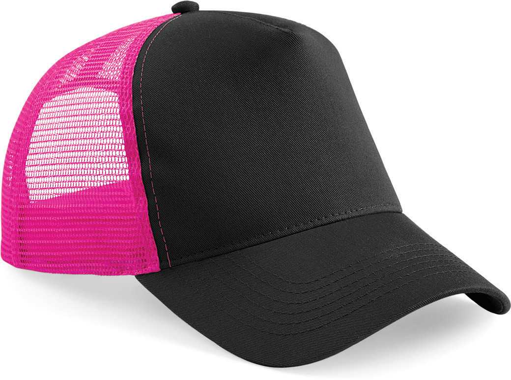 Gorra americana Black / Fuchsia