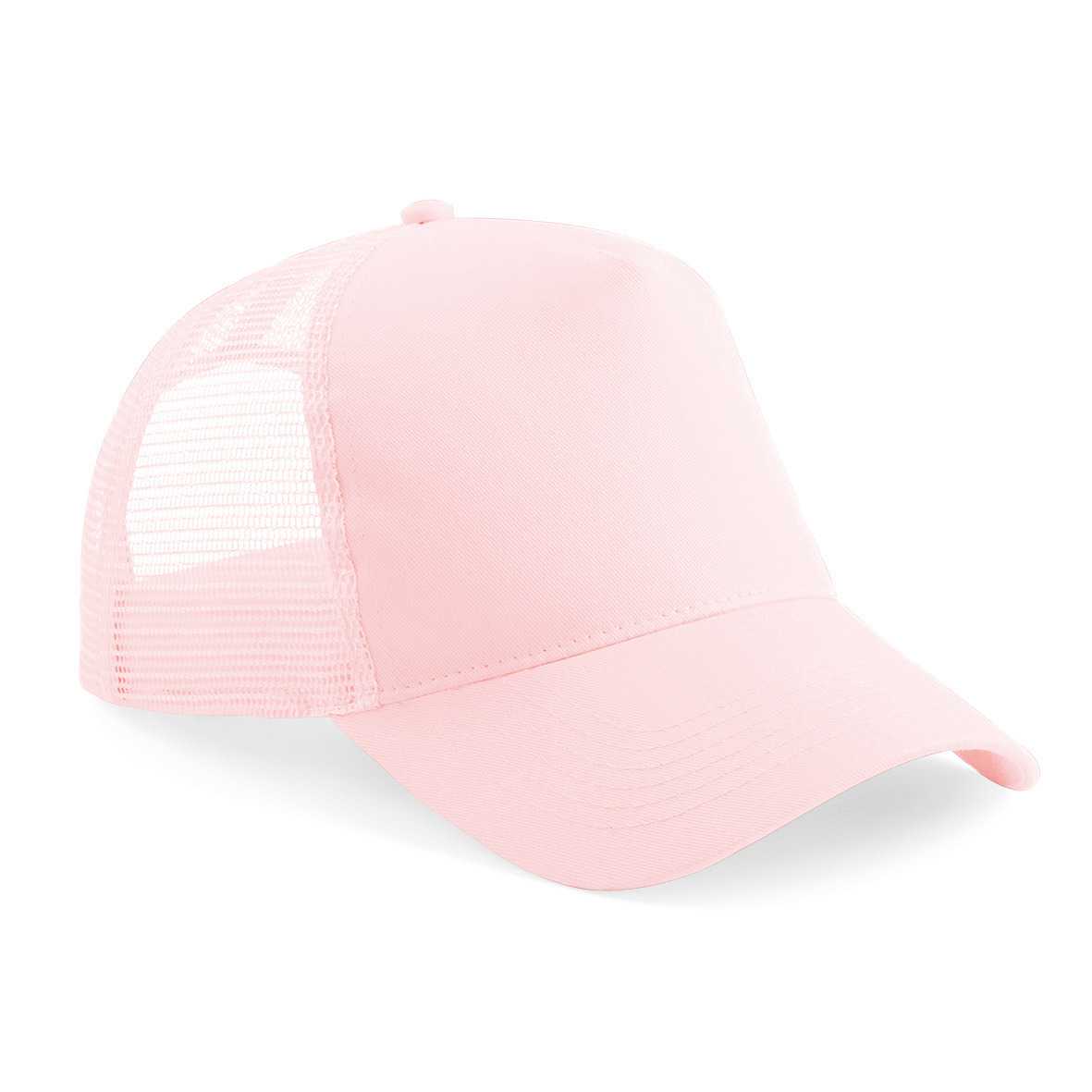 Gorra de rejilla ajustable en la parte posterior infantil<br/> Pastel Pink