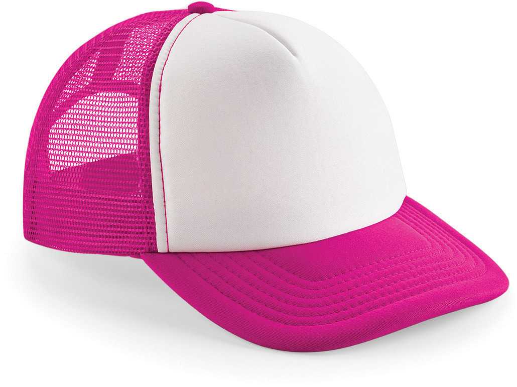 Gorra americana vintage Fuchsia / White