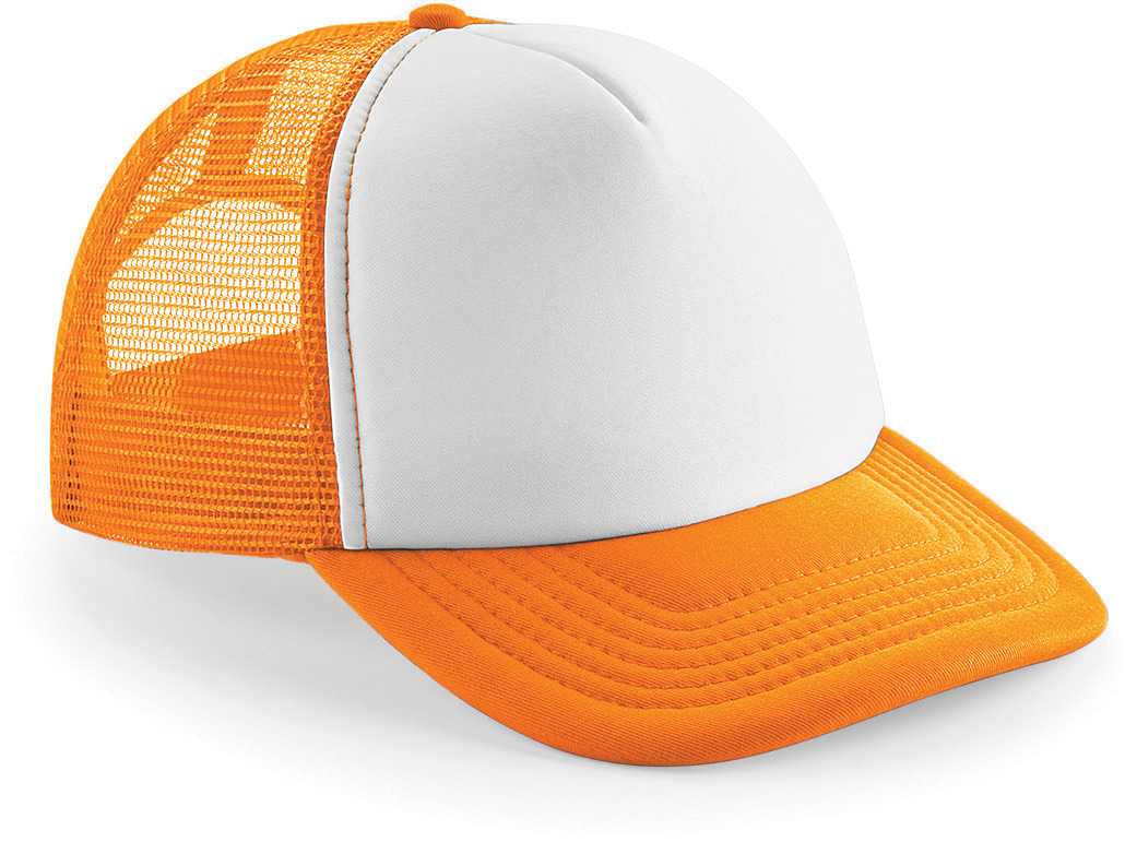 Gorra americana vintage Orange / White