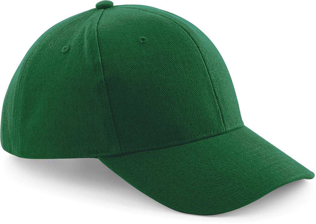 Gorra Pro-Style de algodón peinado - 6 paneles Forest Green