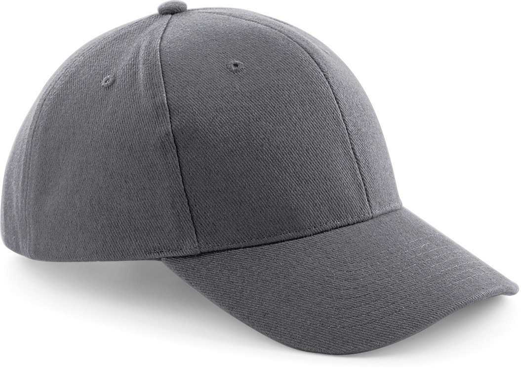 Gorra Pro-Style de algodón peinado - 6 paneles Graphite Grey