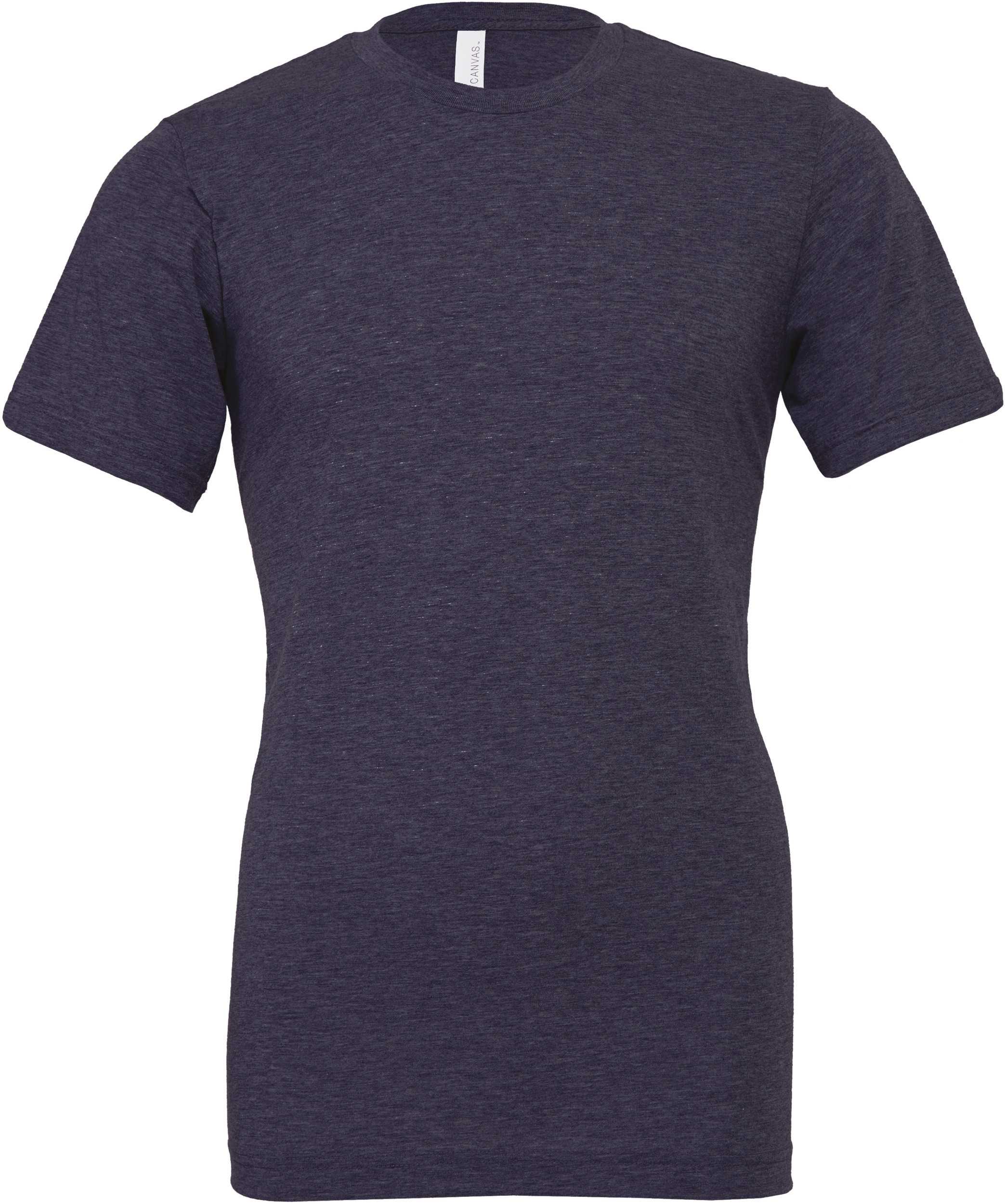 Camiseta cuello redondo hombre Heather Heather Midnight Navy