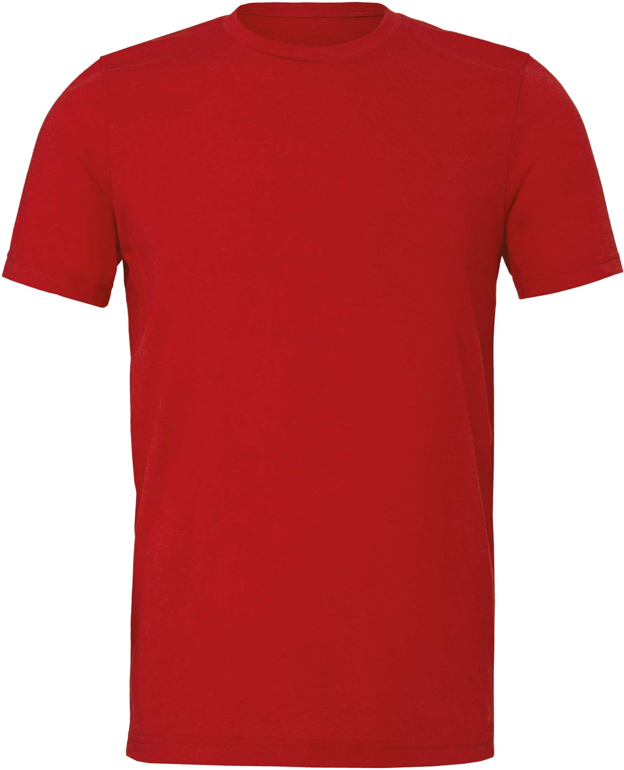 Camiseta cuello redondo hombre Heather Heather Red