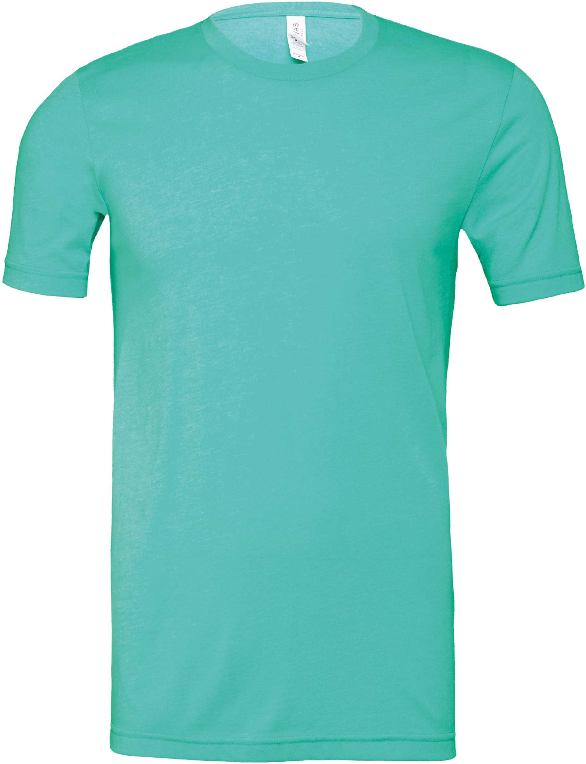 Camiseta cuello redondo hombre Heather Heather Sea Green