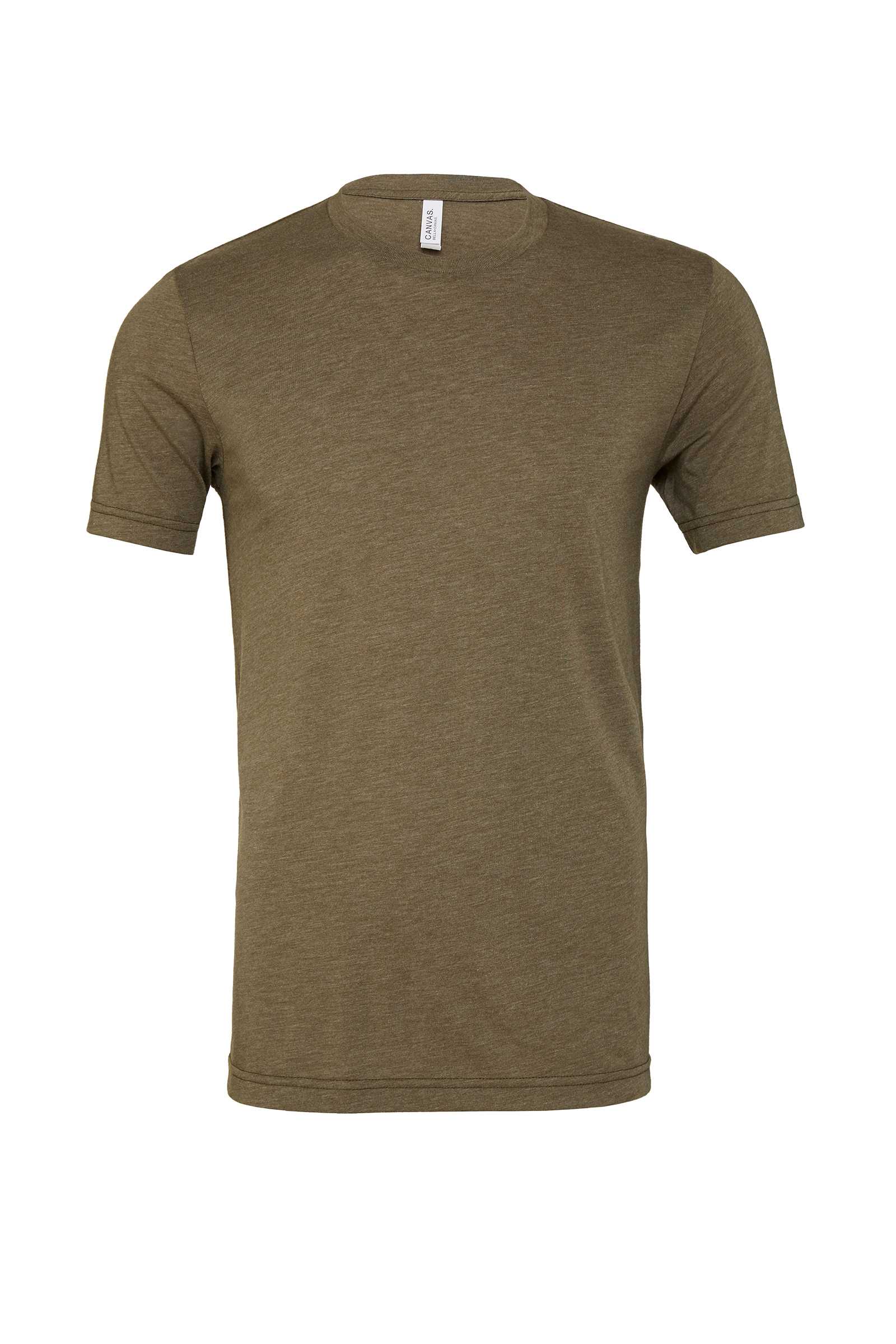 Camiseta Triblend cuello redondo Olive Triblend