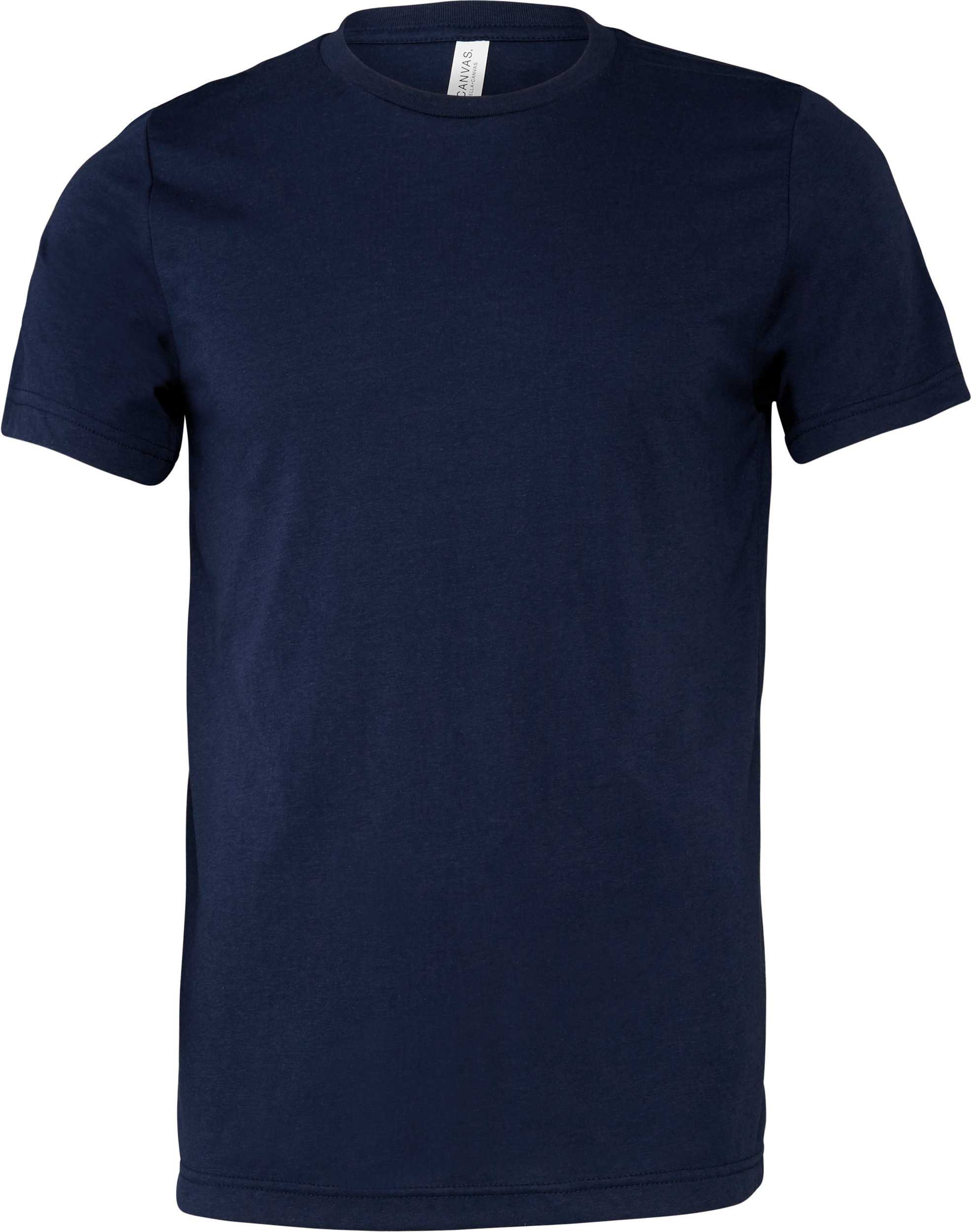 Camiseta Triblend cuello redondo Solid Navy Triblend