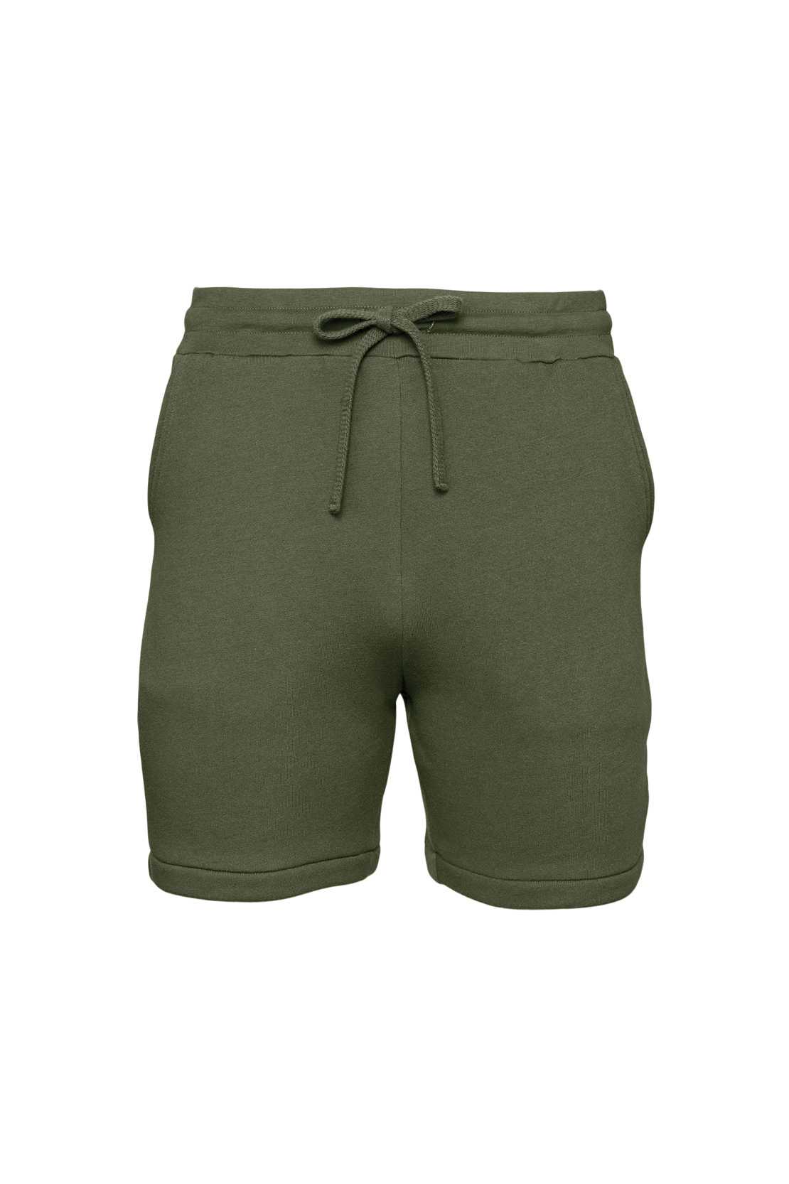 Short de felpa unisex<br/> Military Green