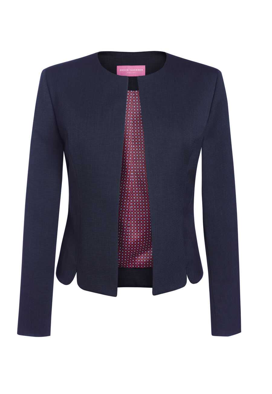 Chaqueta Vega Navy Pin Dot