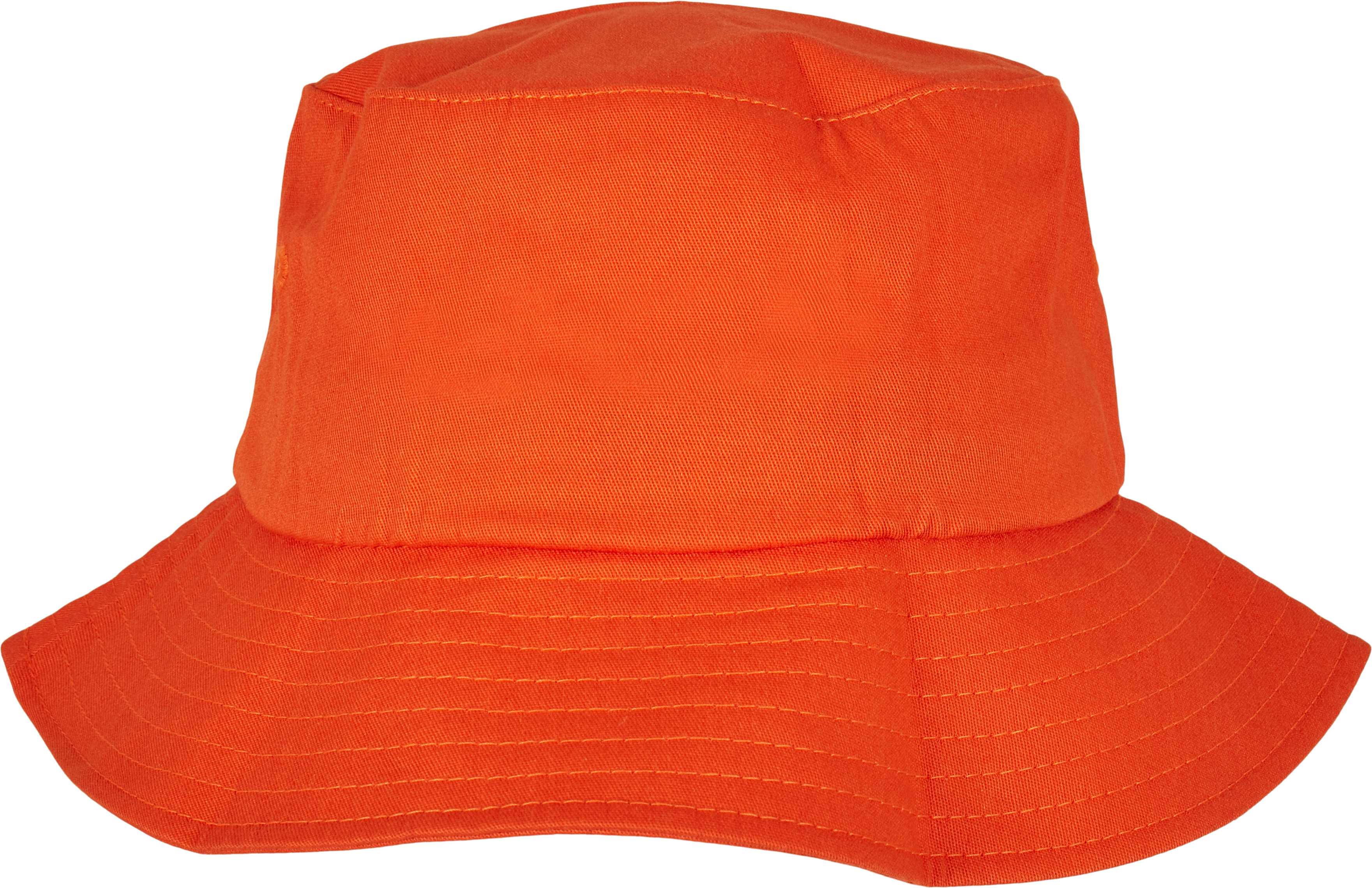 Sombrero bob Flexfit algodón ORANGE