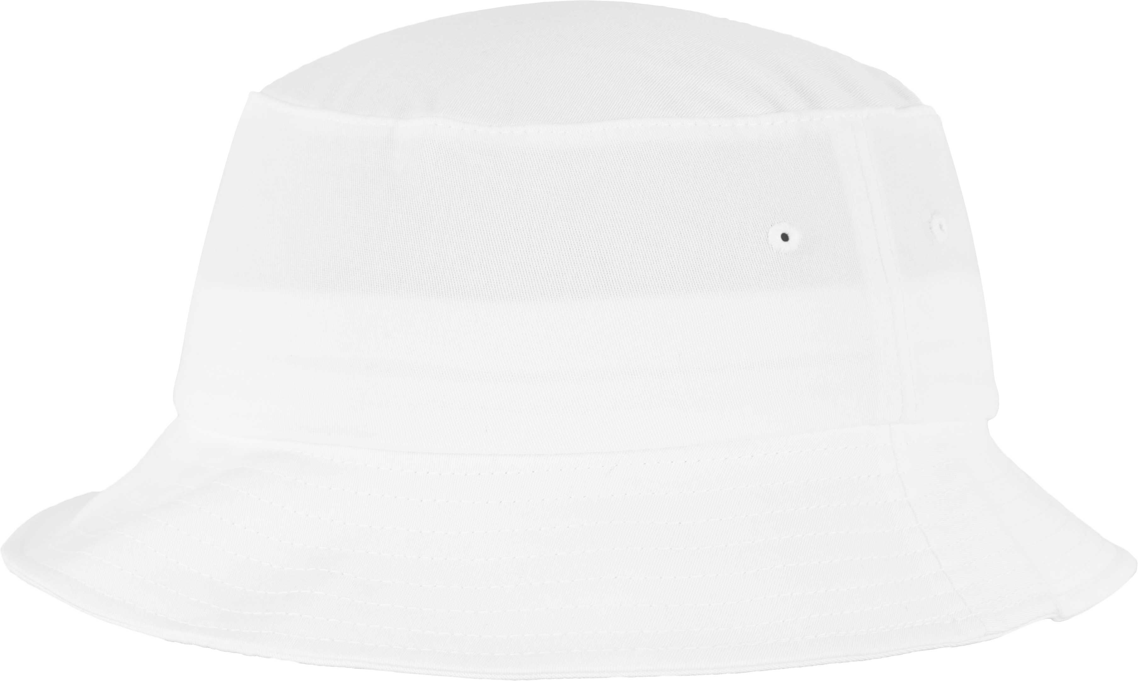Sombrero bob Flexfit algodón WHITE