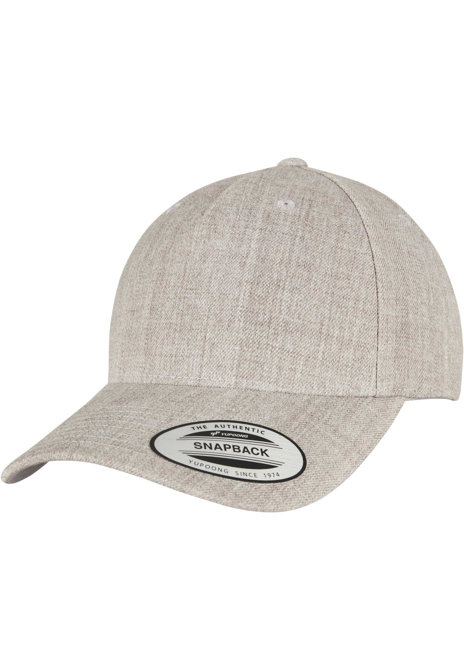Gorra clásica premium snapback<br/> HEATHER GREY