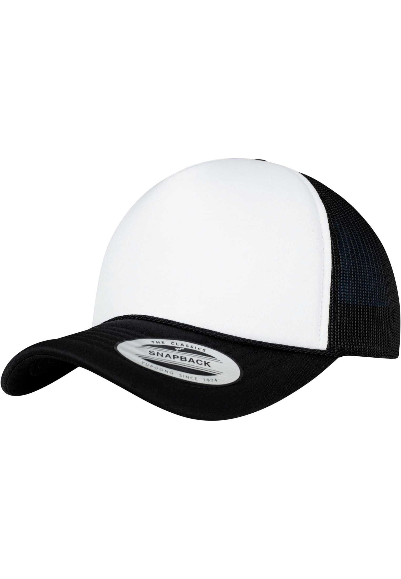 Gorra trucker acolchada<br/> BLACK / WHITE